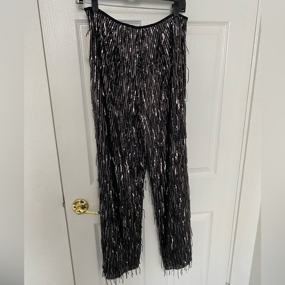 Maeve by Anthropologie sequin pants